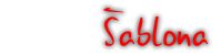 Šablona